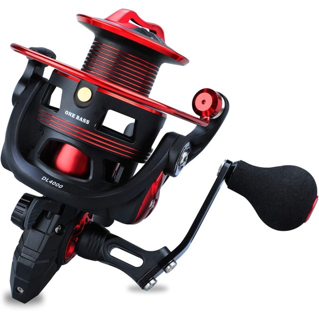czcpp-Fishing reels Light Weight Saltwater Spinning Reel - 39.5 LB Carbon Fiber Drag,12+1 BB Ultra Smooth All Aluminum Inshore Reel for Saltwater or Freshwater