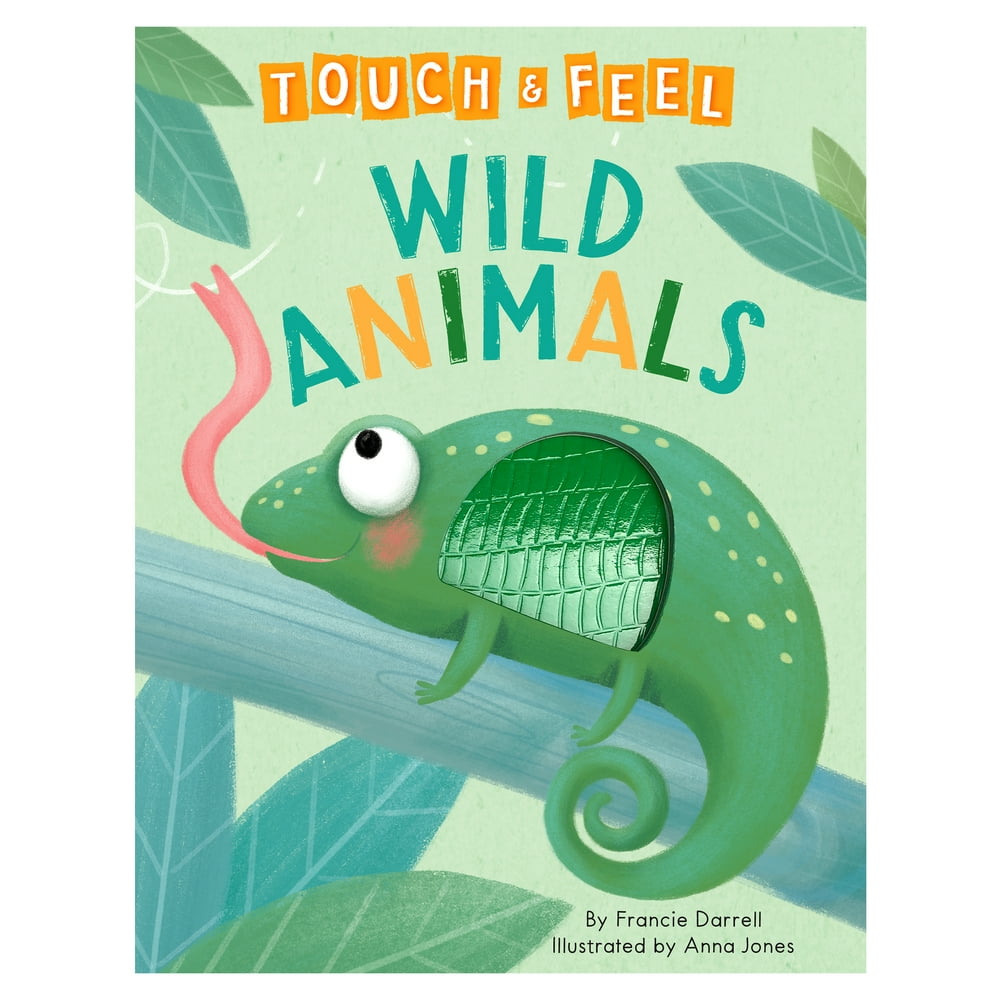 Wild Animals A Touch and Feel Book Educational (Board Book)