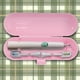 thumbnail image 2 of Estuche de viaje para cepillo de dientes eléctrico Frosted Unique Bargains para Philips Sonicare, Oral-B Pro, iO y otros cepillos de dientes eléctricos en color rosa, 2 of 6