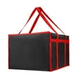thumbnail image 2 of Bolsa de transporte para pizza,Bolsa térmica grande para pizzas a domicilio,Bolsa térmica para pizza para llevar con aislamiento térmico,Bolsa de entrega de comida Bolsa 60 cm x 60 cm x 35 cm, 2 of 8