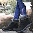 thumbnail image 2 of Zapatos de mujer de gran tamaño Otoño e invierno Zapatos de mujer de caña alta de algodón con vellón añadido Botas de nieve engrosadas Zapatos de madre de anciano, 2 of 6