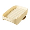 thumbnail image 2 of Caja de jabonera con tapa | Jabonera de drenaje de plástico azul blanco | 12x8.3x5cm Antideslizante, ventilado, estampado europeo moderno | Mantiene el jabón seco, fácil de limpiar, 2 of 6
