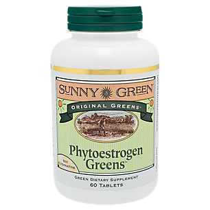 Phytoestrogen Greens Sunny Green 60 Tabs