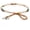 Brown, variant on Boho Woven Hemp Rope Waist Chain for Women - Bohemian Style Thin Waist Belt Accessory for Dresses Skirts Pants