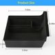 thumbnail image 2 of Update Center Console Organizer Tray for Latest 2021 2022 Tesla Model 3 Model Y, Car Interior Flocked Armrest Hidden Cubby Drawer Flocking Storage Box, 2 of 5