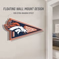 thumbnail image 2 of YouTheFan NFL Denver Broncos Pennant Sign, 2 of 4