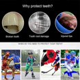 thumbnail image 3 of Soft Mouth Guard Football Mouthpiece, Professional Sports Mouth Guard for Boxing, 3 of 3