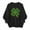 Black, variant on Womens St Patrick's Day Sweatshirt Shenanigans Coordinator Shirt Shamrock Clover Printed Long Sleeve Pullover Tops