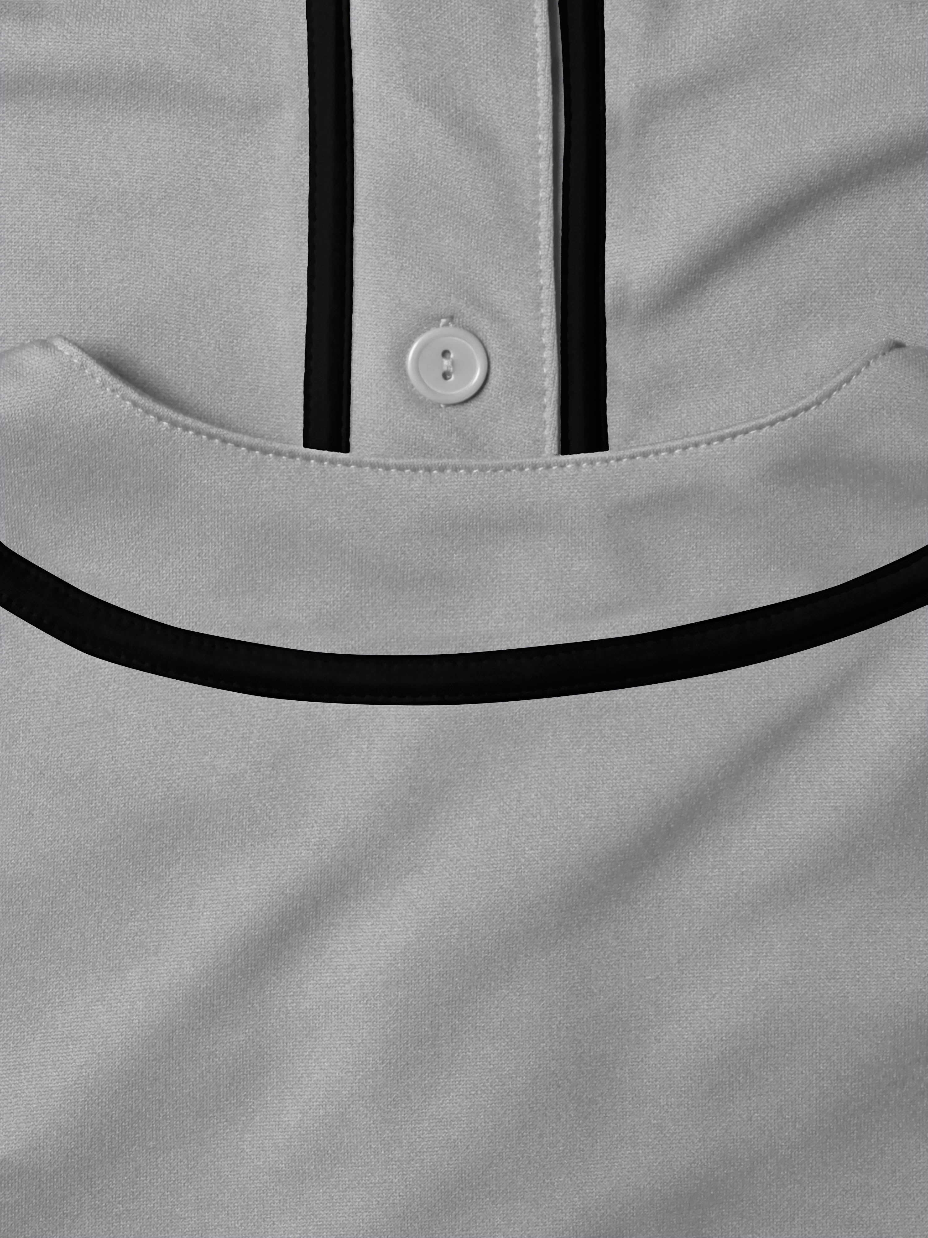 Mens Team Sports Printable Blank Baseball Jersey Collar Button Up Shirts - Men > T-shirts & Tank Tops > Baseball Jersey | Hat and Beyond 3X-Large /