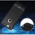 thumbnail image 4 of Nakedcellphone Case for iPhone 8 Plus / iPhone 7 Plus, Tough Rugged Anti-Shock Cover - Matte Black, 4 of 8
