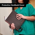 thumbnail image 3 of Cuaderno Black n' Red Tapa dura Papel Optik Premium 11' x 8-1/2' 70 hojas rayadas Paquete de 3, 3 of 3