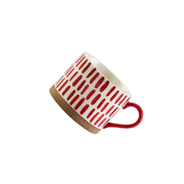 Wosthever Taza de agua de cerámica a la moda, taza de café con leche, tazas de té para beber, botella de cumpleaños para el hogar, interior, oficina, Teteras tipo 3 Wosthever HA081207-03