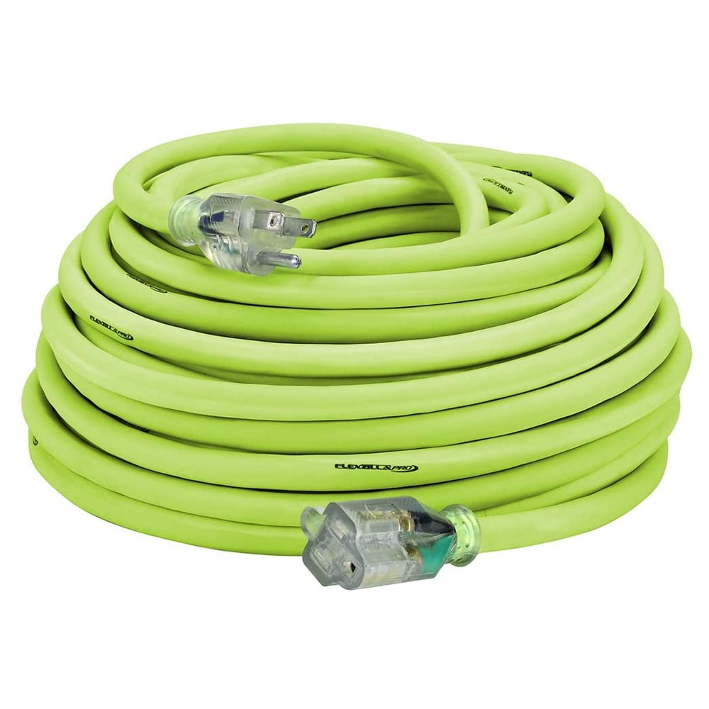 Flexzilla Pro 100 Ft. 10 GA AllWeather Outdoor Extension Cord w