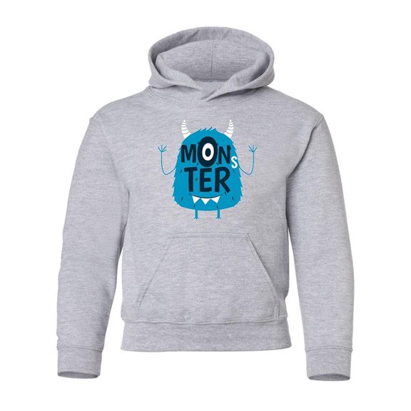 Fun Monster With One Eye Hoodie Juniors -Image by Shutterstock, Small