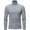 Grey, variant on Blouse Men's Sleeve Slim Men's Shirts Fit Bottoming Solid Stretch Check Dress Shirt Men Top Turtleneck Long Colour Dress Ties for Men Set Men's Blouse