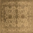 thumbnail image 1 of Ahgly Company Indoor Square Oriental Brown Industrial Area Rugs, 5' Square, 1 of 4