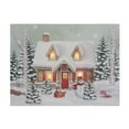 thumbnail image 1 of Led Canvas Wall Art House, 1 of 4