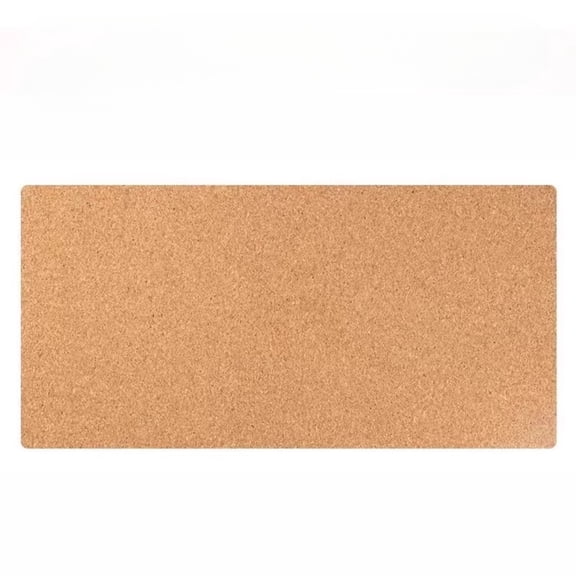 Natural Cork Desk Mat, Oversized Mouse Pad & Keyboard Pad, Eco-Friendly Writing Surface for Office Desk, Large Non-Slip Desk Pad