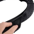 thumbnail image 3 of Silicone Car Steering Wheel Cover Universal Anti-slip Steer Protector Case Washable 38cm Car Interior Protector Covers, 3 of 8