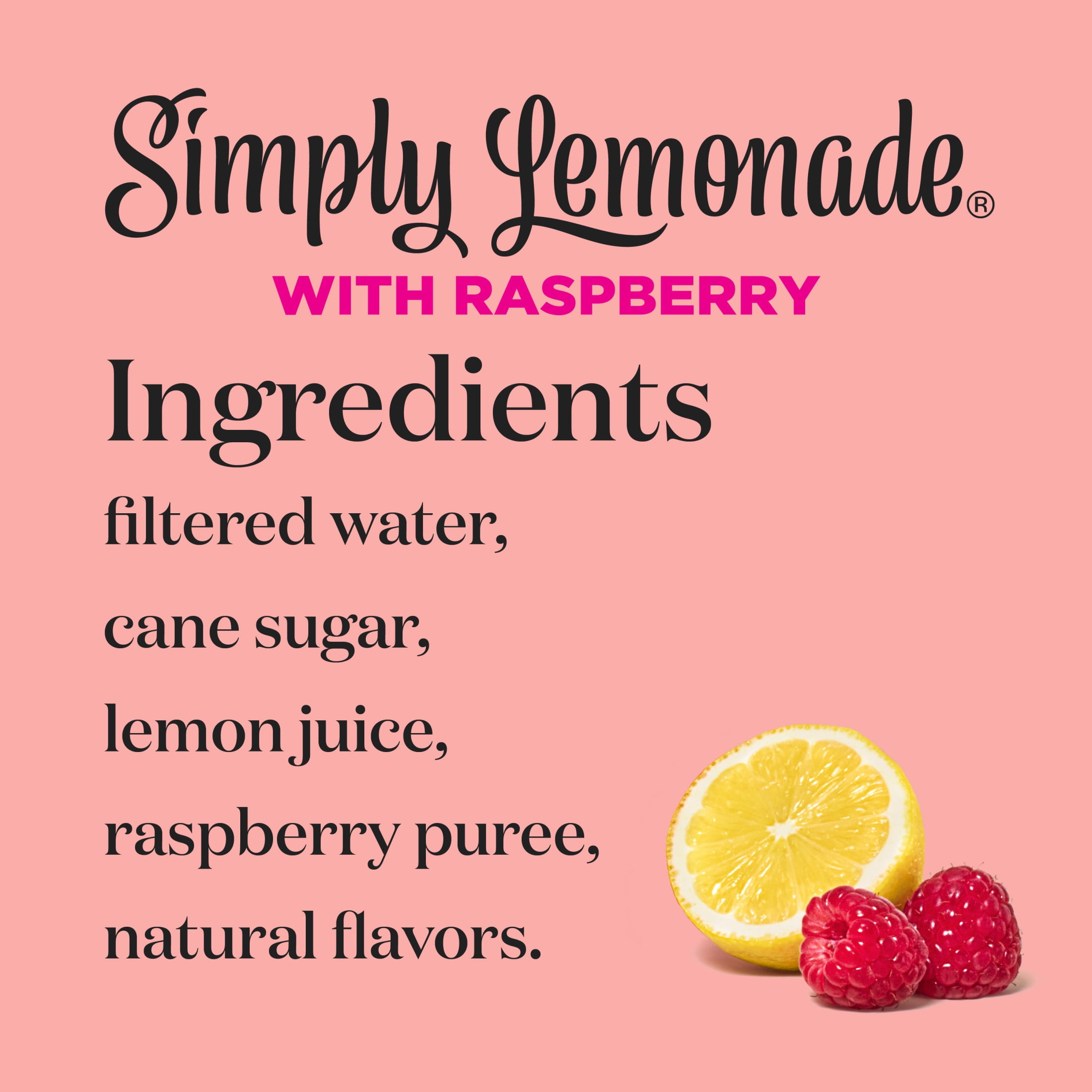 Natural Raspberry Lemonade Juice 89 fl oz Bottle Italy Ubuy