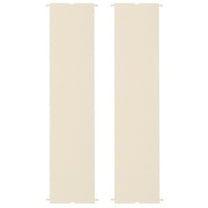 Spaco 2 Pieces Pergola Replacement Canopy, UV Protection Pergola Shade Cover for 10 x 11.8ft Pergola, Canopy for Outdoor as Garden, Patio, Khaki