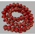 thumbnail image 2 of U8MO 10x14mm Deep red Turquoise Skull Loose Beads 30pcs, 2 of 2