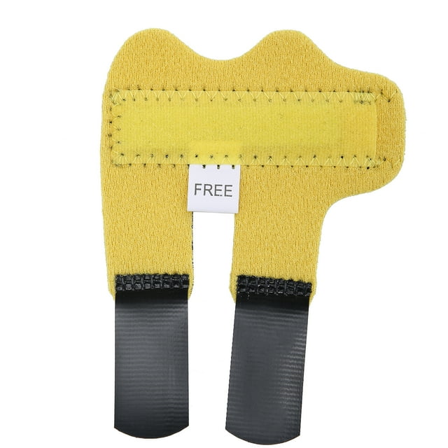 Férula para dedo profesional, soporte para liberación de tendón, alivio del dolor, alisador de dedos, soporte amarillo