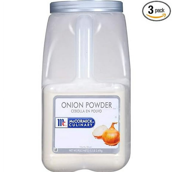 McCormick Onion Powder - 5.5 lb. container, 3 per case