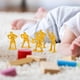 thumbnail image 3 of Set de juego de 54 figuras de plástico de ingenieros y bomberos para niños., 3 of 7