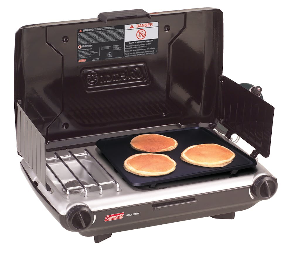 Coleman Tabletop Propane Gas Camping Grill/Stove, 2-Burner