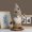 A, variante sur TIMIFIS Goblin Gnome Poupée Sans Visage Tenant une Cuillère Gobelin Nain Décoration Maison Vitrine Décoration de Réception Ornement Décoration Maison