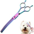 thumbnail image 5 of Yardley London Curved Tip Animal Grooming Thinning Scissors, 5 of 9
