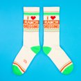 thumbnail image 3 of I Love Ranch Dressing, Gumball Poodle Novelty Gift Unisex Crew Socks for Men, Women and Teens ( Made in the USA ), 3 of 5