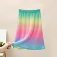 thumbnail image 6 of Luxalzxs Girls Pleated Skirt Youth Little Girls Elastic High Waist Swing Midi Skirts Summer Casual Comfy Ice Silk Active Skirt 2-12T, 6 of 6