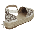 thumbnail image 3 of Alpargata Ozono Mujer Latte Plataforma Casual beige 23, 3 of 10