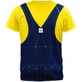 thumbnail image 2 of Halloween Overalls Yellow T-Shirt Costume All Over Adult T-Shirt - 2X-Large, 2 of 7