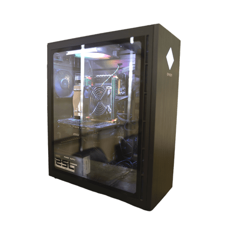 OMEN 25L High-Speed Performance i5-9500 RTX 3060 Gaming Desktop Computer 16GB RAM 1TB SSD RGB Fans Win11 Pro WiFi6 Bluetooth PC