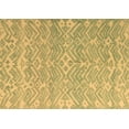 thumbnail image 1 of Ahgly Company Indoor Rectangle Abstract Brown Modern Area Rugs, 2' x 4', 1 of 4
