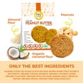 thumbnail image 6 of No Sugar Aloud - Low Carb Peanut Butter Cookie Baking Mix (Keto, Vegan, Gluten Free, No Added Sugar, High Protein, High Fiber, Diabetic Friendly), 6 of 9