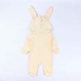 thumbnail image 6 of Jerdar Baby Boys Girls Rompers, Infants Pure Cotton Coverall, Infant Baby Boys Girls Cartoon Print Bodysuit, Rabbit Ears Hooded Romper Jumpsuit Outfits Outfits (0-18 Months), 6 of 8