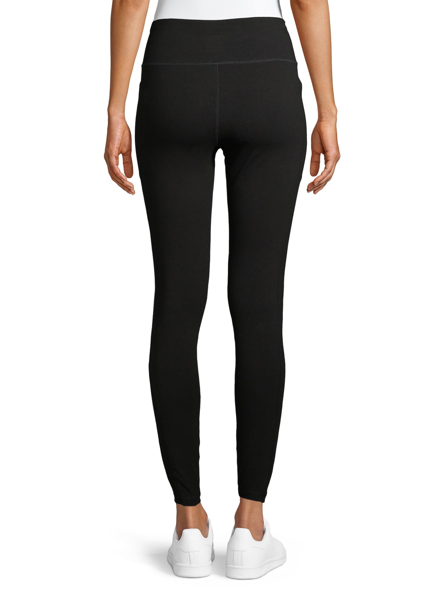 Athletic Works Women' s Ankle Tights with Side Pockets