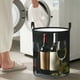 thumbnail image 5 of Fotbe Two Bottles Of Red And White Wine Cesto de Ropa con Asas, Cesto Impermeable de Gran Capacidad, Bolsa de Lavado para Dormitorio, Cesto de Ropa con Ruedas y Asas-Medium, 5 of 6