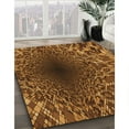 thumbnail image 3 of Ahgly Company Machine Washable Indoor Rectangle Transitional Orange Area Rugs, 6' x 9', 3 of 7