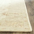 thumbnail image 3 of SAFAVIEH Antiquity Beaufort Traditional Floral Wool Area Rug, Ivory/Brown, 6' x 9', 3 of 7