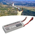 thumbnail image 1 of 2S 35C 2200mAh LiPo Battery for RC Airplane, High Rate  with XH Balance , Replacement, 1 of 7