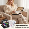 thumbnail image 5 of Garronmavis Customized Bible Bags for Women Bible Cover Carrier Carrying Organizer Bag Zippered Book Cover with Zippered Pocket Gift for Christian, 5 of 7