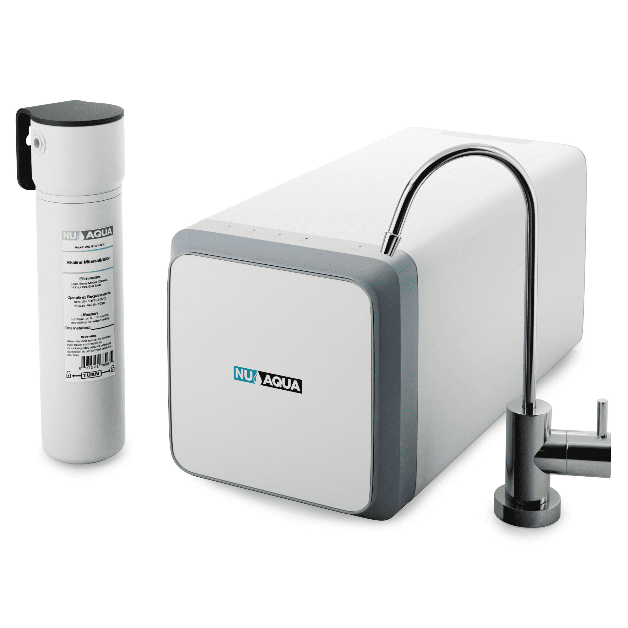 Buy NU Aqua Efficiency Series Tankless 600GPD Alkaline Remineralization