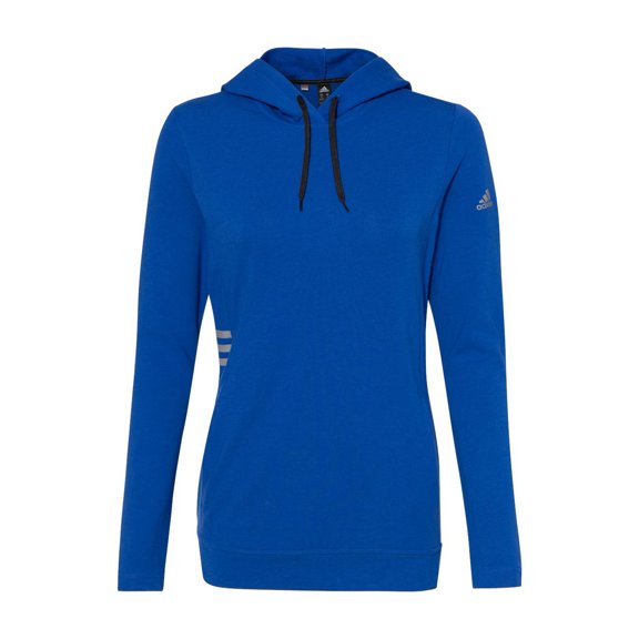 Adidas - Women's Lightweight Hooded Sweatshirt - A451 - Collegiate Royal - Size: 2XL