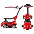 thumbnail image 4 of ChromeWheels 3 in 1 Ride on Toys Pushing Car with Removable Sun Visor Red, 4 of 8