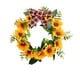 thumbnail image 2 of Decoraciones navideñas, adornos navideños, corona navideña, corona de ratán para colgar en la puerta o la pared, decoración navideña para escaparates, decoración para centros comerciales, regalo, coro, 2 of 6